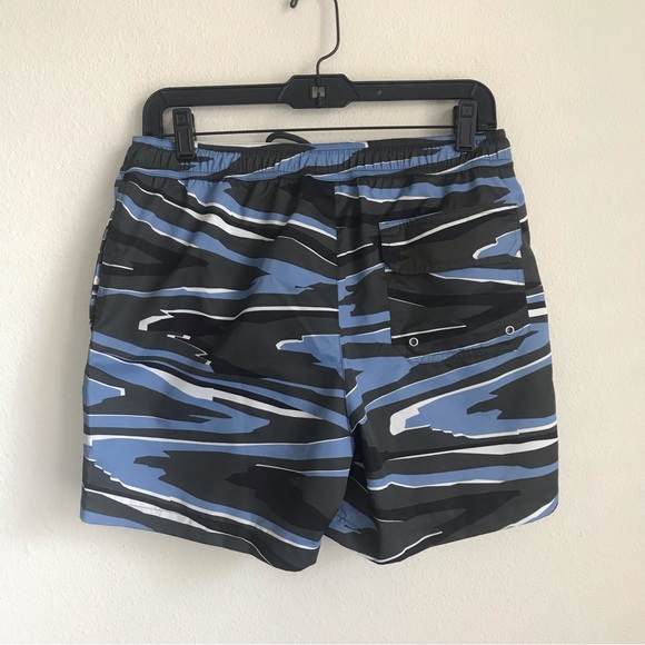 MISSONI Green Camo Print Swim Suit Trunks - Picture 9 of 9